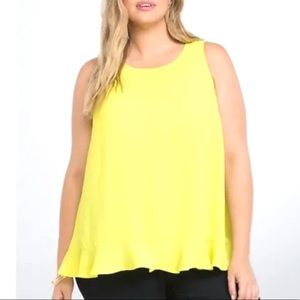 Torrid neon yellow cami